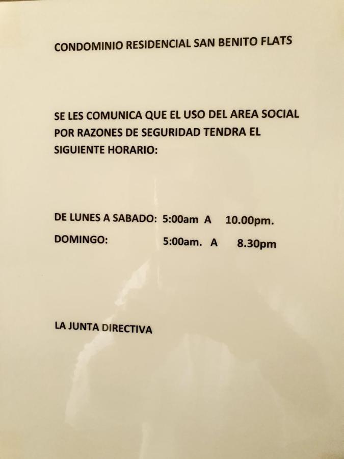 San Benito Flats Wifi 50Mg - 4 Huespedes - Parqueos Apartman San Salvador Kültér fotó